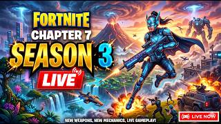🔴 LIVE Fortnite Season 3 🏃‍♂️ (Shattered Coast Map)