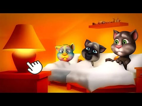 توم المتكلم 🐱 اطفئ الضوء ⚡ افلام كرتون