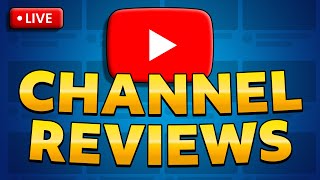 How to Get More Views on YouTube - FREE LIVE CHANNEL REVIEWS