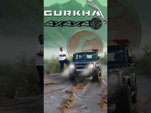 Force Gurkha 4x4x4 EOV (Extreme Offroad Vehicle) 💪 #cars24
