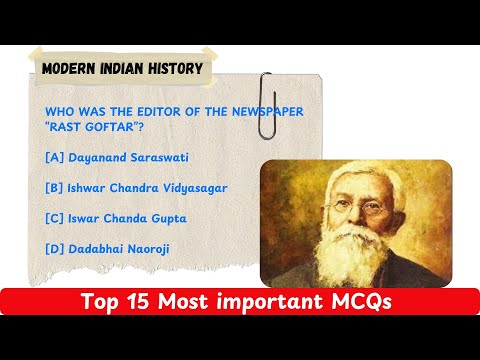 Most Important Modern Indian History MCQs | Speech on success