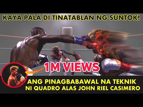 ANG MALUPITANG TEKNIK NA GAMIT NI JOHN RIEL CASIMERO | KAYA ANG TIGAS NG PANGA!