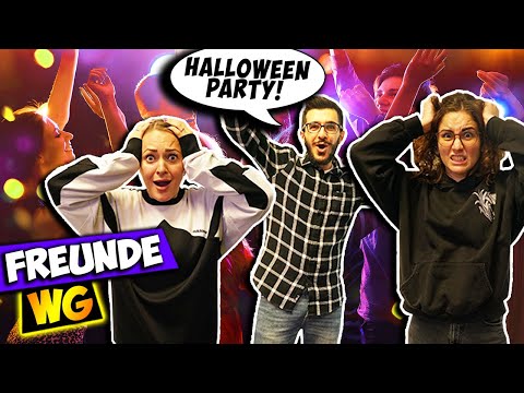 XXL HALLOWEEN PARTY ESKALIERT! Leo lädt heimlich über 300 Gäste ein Freunde WG#108
