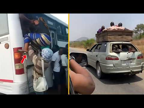 Des scènes incroyables capturées sur la route !