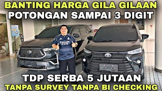 EFEK GIIAS TOYOTA TURUN HARGA SADIS !! DISKON RATUSAN JUTA