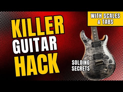 Killer Guitar Soloing Hack - with TABS & Scales & Theory