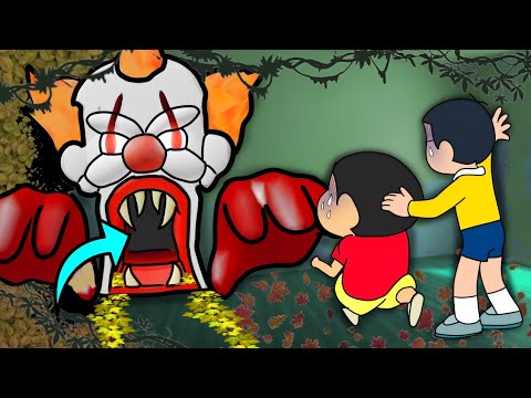 Shinchan Trapped In Horror Park 😱