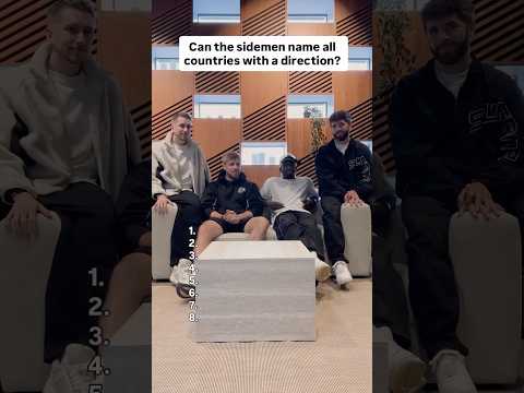 We Asked The Sidemen Geography Questions 🌍