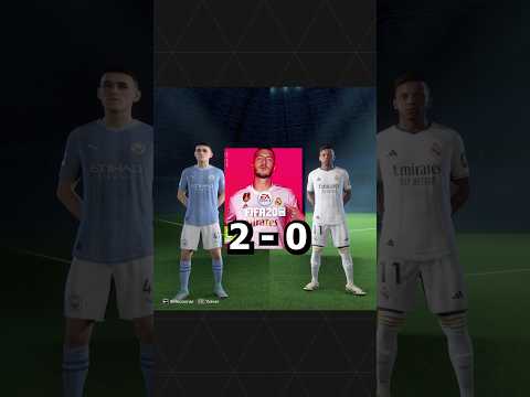 FODEN VS RODRYGO #fc24 #realmadrid #manchestercity #shorts