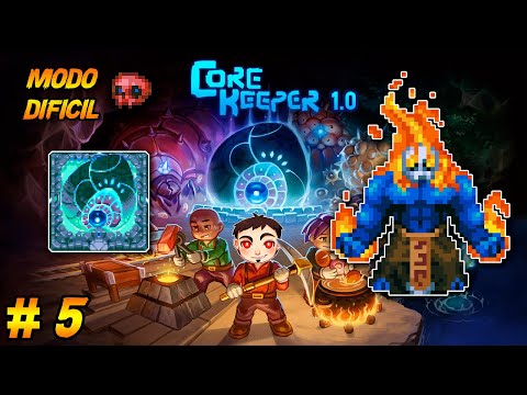 ¡MAGULAZ EL CORRUPTO Y ACTIVAMOS EL NÚCLEO! - Core Keeper 1.0 [Modo Difícil] [Ep. 5]