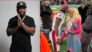 50 Cent EXPOSES Cardi B Baby Father Stefon Diggs After Break Rumors Sparked After Super Bowl