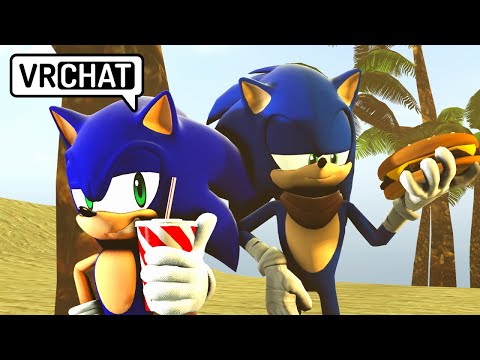 WE SHOW THE BOOM! SONIC MEETS BOOM SONIC IN VRCHAT!