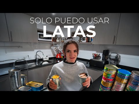 UN DIA COMIENDO SOLO PRODUCTOS ENLATADOS