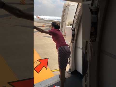 Aeroplane door stuck ๐