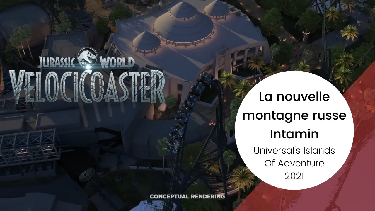 Velocicoaster la nouvelle montagne russe d'Universal's Islands Of Adventure