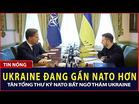 Cơ Hội Gia Nhập NATO Của Ukraine Tăng Cao Khi Tổng Thư Ký Mới Thăm Bất Ngờ | Chuyển Động 360