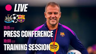 🔴 LIVE: PRESS CONFERENCE & TRAINING SESSION AHEAD OF CHAMPIONS LEAGUE DEBUT | UCL 25/26 🏆