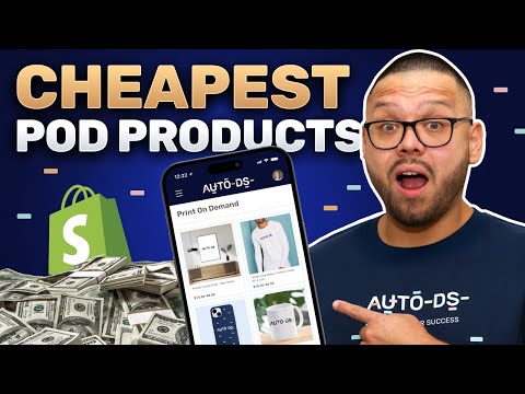 The Cheapest Print On Demand Companies And Products (Shopify/Etsy)