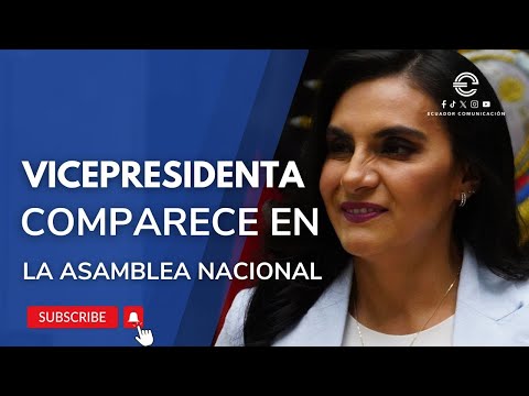 EN VIVO - VICEPRESIDENTA VERÓNICA ABAD EXPONE SU SUSPENCIÓN DE CARGO ANTE LA ASAMBLEA NACIONAL