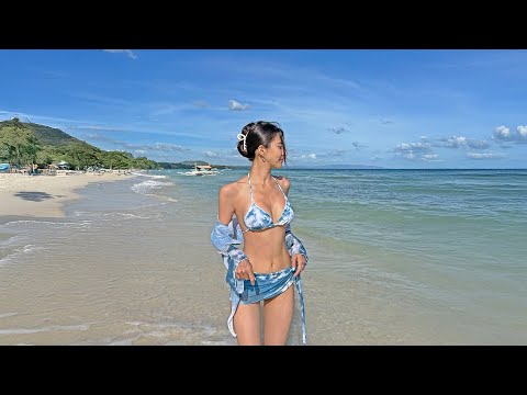🪼👙Sky Ocean bikini Panglaolife BEACHGIRL,비키니룩북,유지어터,보홀여행,비치웨어,모노빈제이,monobinj,beachwear,lookbook
