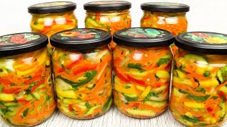 Не рецепты, а просто находка. Вкус лета на зиму. Салаты и закуски из овощей