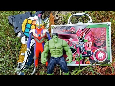 Mendapatkan Mainan Ultraman Zero Ultraman Roso Tobot Power Ranger Dinosaurus
