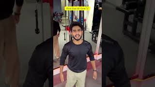Gym me Pehla Din #shorts #funny #comedy #ytshorts #youtubeshorts #gym