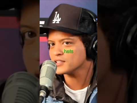 Bruno Mars owns TOO Many Hats 😳