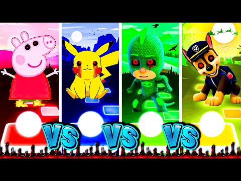 It's NOT Elephant, it's Peppa Pig Exe Vs Pikachu Exe Vs PJMasks Exe Vs Paw Patrol Exe | #tileshop