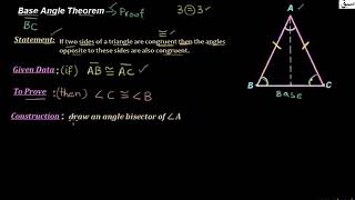 Base Angle Theorem