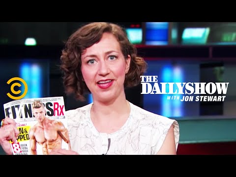 Kristin Schaal Explains What's Wrong With The 'Dad Bod' Trend On The Daily Show! Bonus: Watch Jon Stewart's 'Mostly Adequate Physique' Twerking! 
