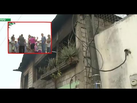 Incendio destruye vivienda en Guayaquil por explosión de tanque de gas: 7 personas logran escapar