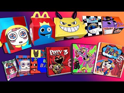 DIY BEST COLLECTION GAMEBOOK  POPPY PLAY TIME CHEAPTER3 / AMAZING DIGITAL CIRCUS / GARTEN OF BANBAN