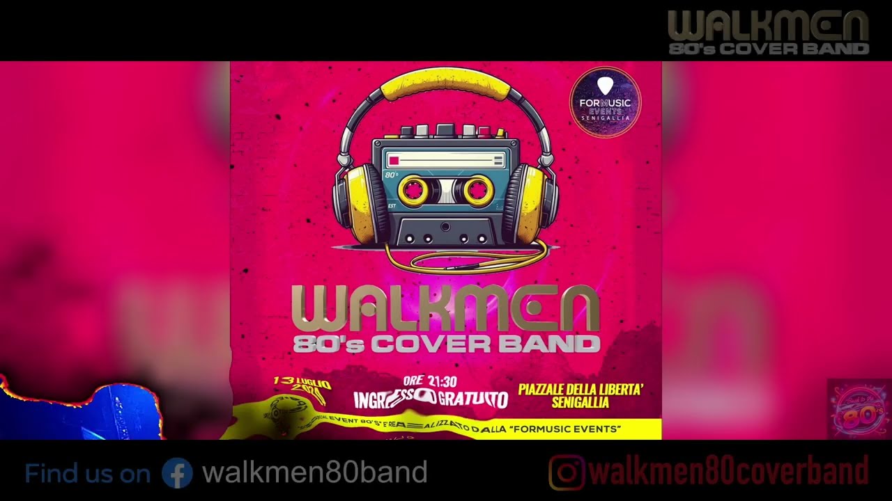 WALKMEN - Cover/party/dance band Anni '80