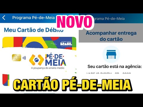CARTÃO PÉ-DE-MEIA CHEGANDO PARA OS ALUNOS: VEJA COMO SOLICITAR O SEU ✅