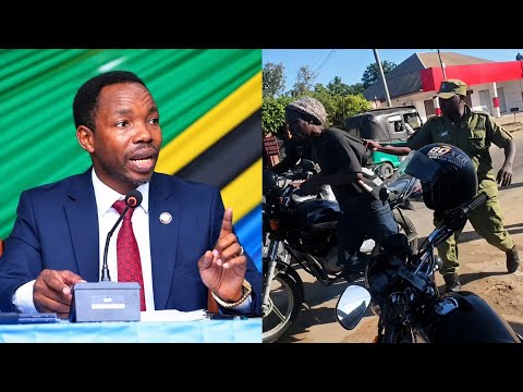 VIDEO ILIYOTREND BODABODA na POLISI WAKIVUTANA MASHATI, WAZIRI KATAMBI AINGILIA KATI "TUTAFATILIA"