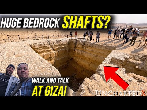 Huge Bedrock Shafts and Hidden Subterranean Chambers at the Giza Plateau? Walk n Talk with Yousef!