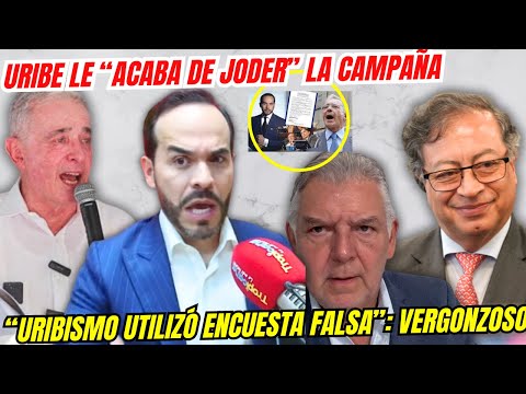 Uribe ATERRIZÓ a Abelardo y LA VERGONZOSA ENCUESTA RESULTÓ FRAUDE -Mr. Carvajalino