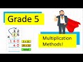 Multiplication Concepts and Techniques