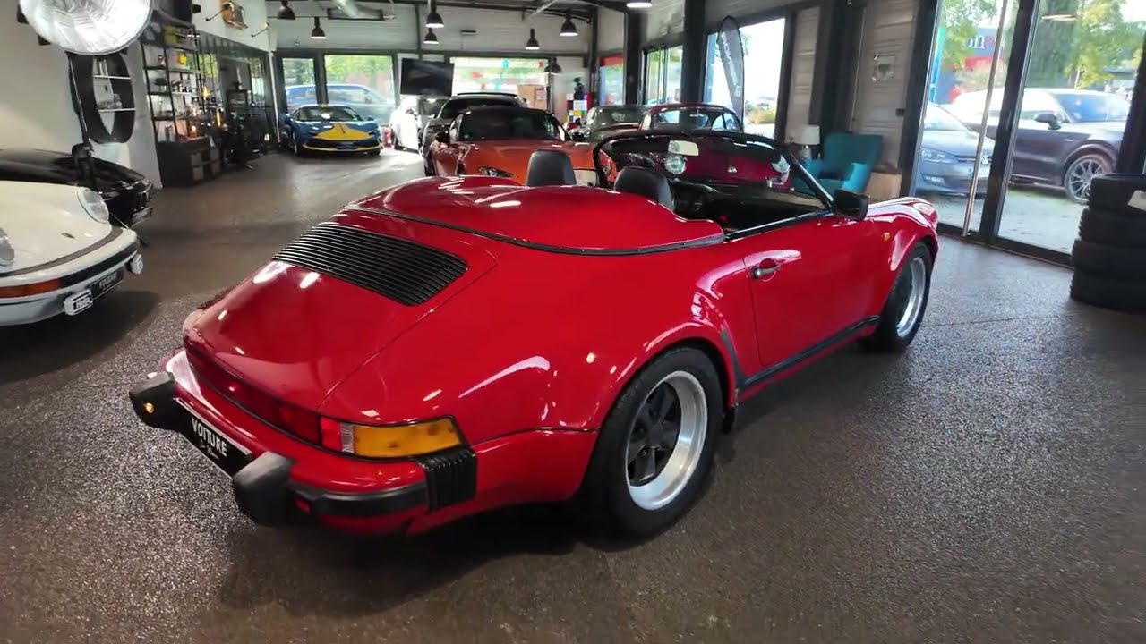 Video preview of Porsche 911 Speedster 3.2 (1991)