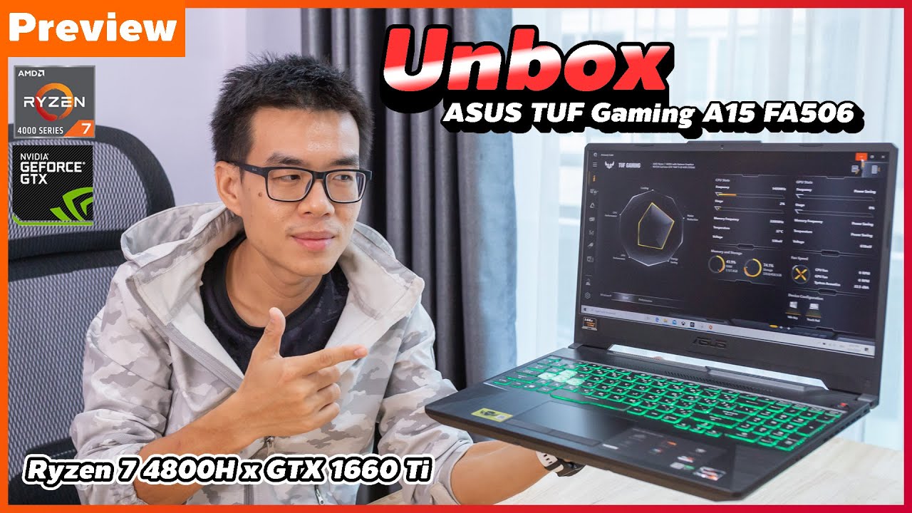 ASUS TUF Gaming A15｜Laptops For Gaming｜ASUS Global