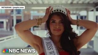 YouTube video thumbnail: Miss North Carolina USA Loses Crown After Alleged Racist Comments Resurface