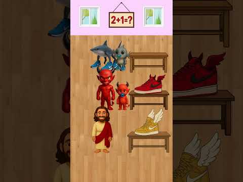 Will Jesus, Tralalero Tralala, the Devil and the Children Find Their Shoes?👟🧒