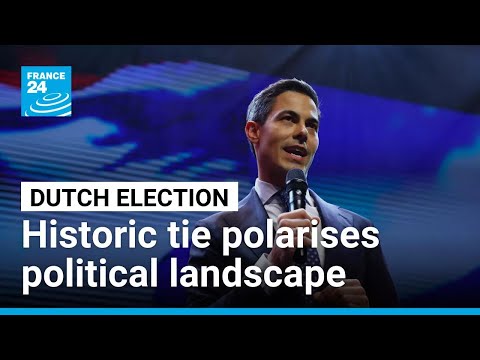 YouTube video thumbnail: Historic tie in Dutch Election Leaves Political Landscape Polarised