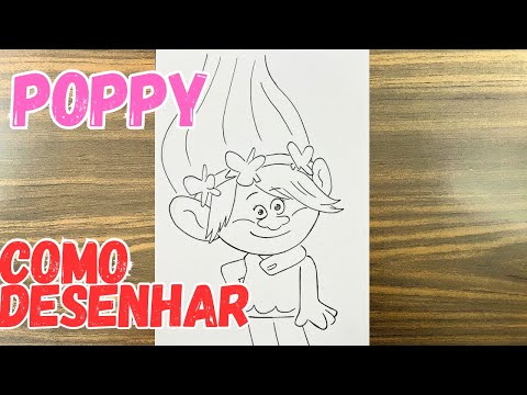 COMO DESENHAR A POPPY DE TOLLS