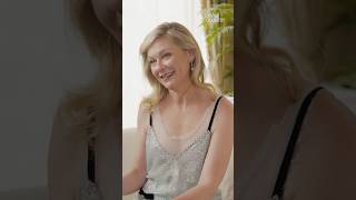 Comfort, but make it elevated. #KirstenDunst shares her take on sweatpants at the office.