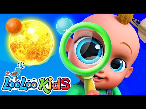 The Planet Song - 8 Planets of the Solar System + I Spy With My Little Eye -  Fun Songs For Kids!