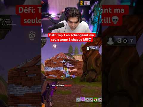 Faire TOP 1 en échangeant ma SEULE ARME à chaque KILL 💀