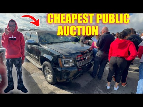 Every Single Car Went Super Cheap At The Public Auto Auction