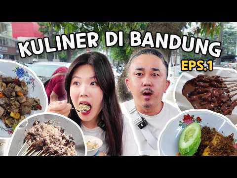 MAKAN SEHARIAN DI BANDUNG🚘🍽️😎 #orangkorea #makananindonesia